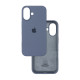 Чехол Silicone Case iPhone 16 Серый (Lavender Grey)