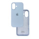 Чехол Silicone Case iPhone 16 Голубой (Lilac cream)