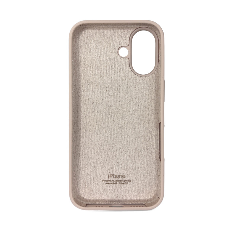 Чохол Silicone Case iPhone 16 Рожевий (Pink sand)