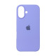Чехол Silicone Case iPhone 16 Лаванда (Light Purple)