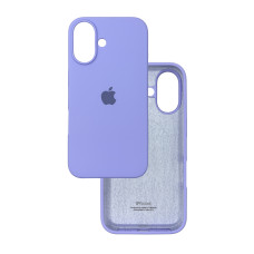 Чехол Silicone Case iPhone 16 Лаванда (Light Purple)