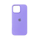 Чохол Silicone Case iPhone 16 Pro Max Лаванда (Light purple)