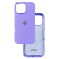 Чехол Silicone Case iPhone 16 Pro Max Лаванда (Light purple)
