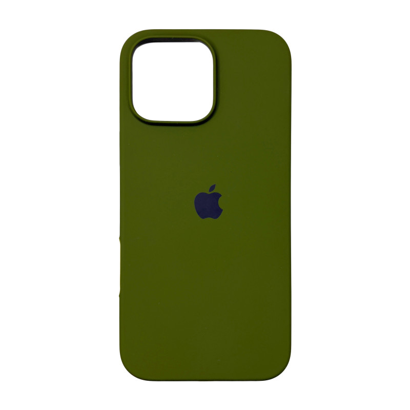Чохол Silicone Case iPhone 16 Pro Max Зелений (Army green)