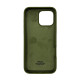 Чохол Silicone Case iPhone 16 Pro Max Зелений (Army green)