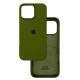 Чохол Silicone Case iPhone 16 Pro Max Зелений (Army green)