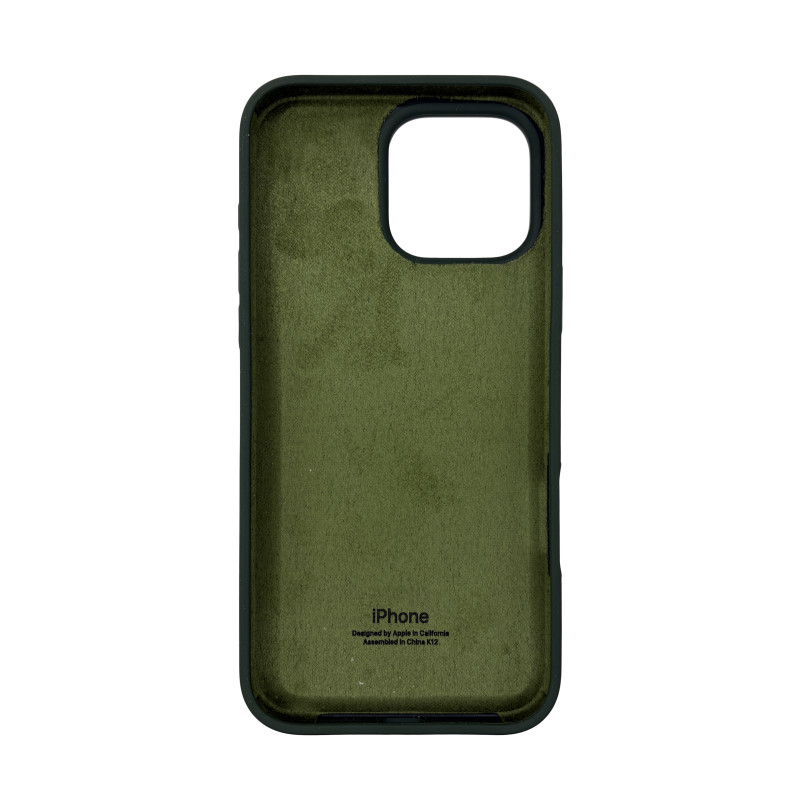 Чохол Silicone Case iPhone 16 Pro Max Зелений (Cyprus green)