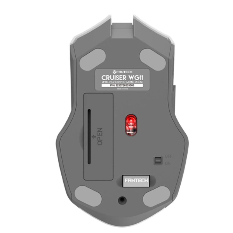 Миша бездротова Fantech WG11 Cruiser Silent Click Білий