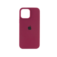 Чохол Silicone Case iPhone 14 Plus / 15 Plus Бордовий (Maroon)