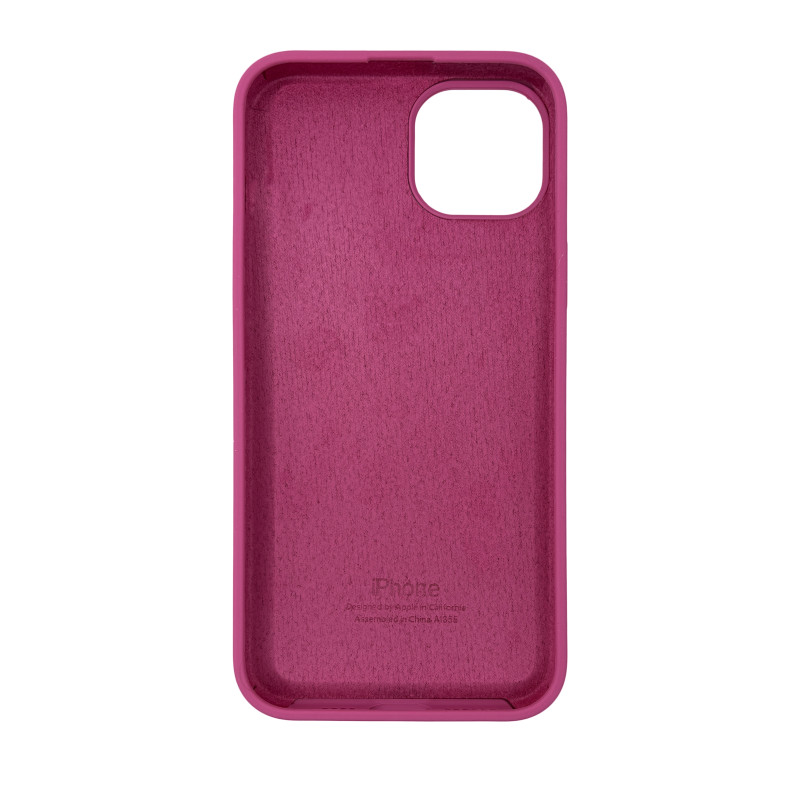 Чехол Silicone Case iPhone 14 Plus / 15 Plus Розовый (Dragon Fruit)