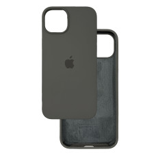 Чохол Silicone Case iPhone 14 Plus / 15 Plus Сірий (Clay)