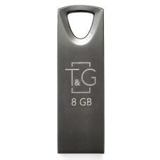 USB Flash T&G TG117 8Gb 2.0 Металл Черный