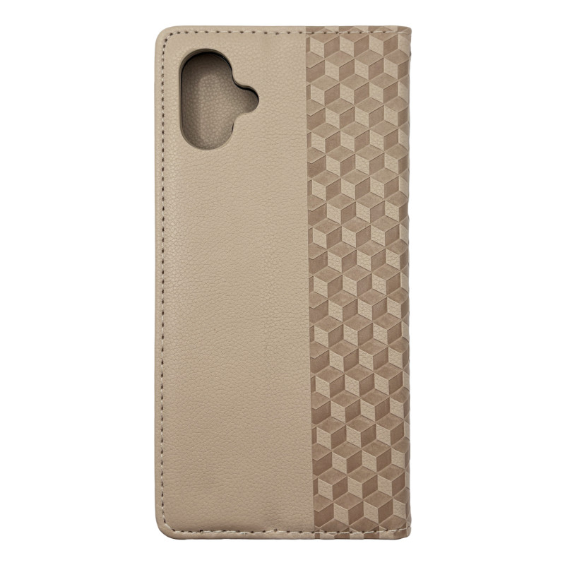 Чехол книжка Deluxe Samsung A06 Пудра