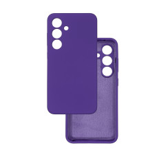 Чохол накладка Silicone Cover Soft Touch ЗК Samsung S24 / S25 Ультрафіолет
