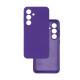 Чехол накладка Silicone Cover Soft Touch ЗК Samsung S24 / S25 Ультрафиолет