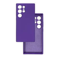 Чохол накладка Silicone Cover Soft Touch ЗК Samsung S24 Ultra Ультрафіолет