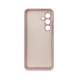 Чохол накладка Silicone Cover Soft Touch ЗК Samsung S24FE Пудра