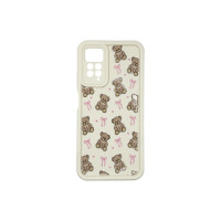 Чехол накладка Shock Sides Resistant With Image Xiaomi Redmi 11 Pro / Note 12 Pro 4G / Poco X4 Pro NFC Бежевый Мишки