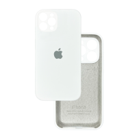 Чохол Silicone Case Square Full+Camera iPhone 11 Pro Білий