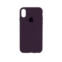 Чехол Silicone Case iPhone Xr Фиолетовый (Elderberry)