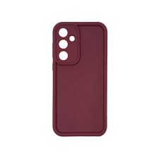 Чехол накладка Shock Sides Samsung A35 Бордовый