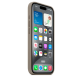 Чохол Silicone Case Original with MagSafe з анімацією iPhone 15 Pro Max Сірий (Clay)