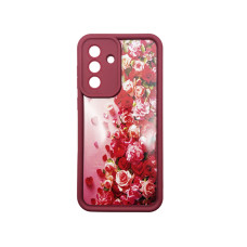 Чехол накладка Shock Sides Resistant With Image Samsung A36 / A56 Бордо Розы