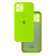 Чохол Silicone Case Camera Protective iPhone 12 Pro Max 6.7'' Зелений (Lime Green)
