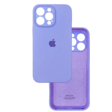 Чехол Silicone Case Camera Protective iPhone 12 Pro Max 6.7'' Лаванда (Light Purple)