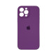 Чохол Silicone Case Camera Protective iPhone 13 Pro Max Фіолетовий (Purple)
