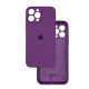 Чохол Silicone Case Camera Protective iPhone 13 Pro Max Фіолетовий (Purple)
