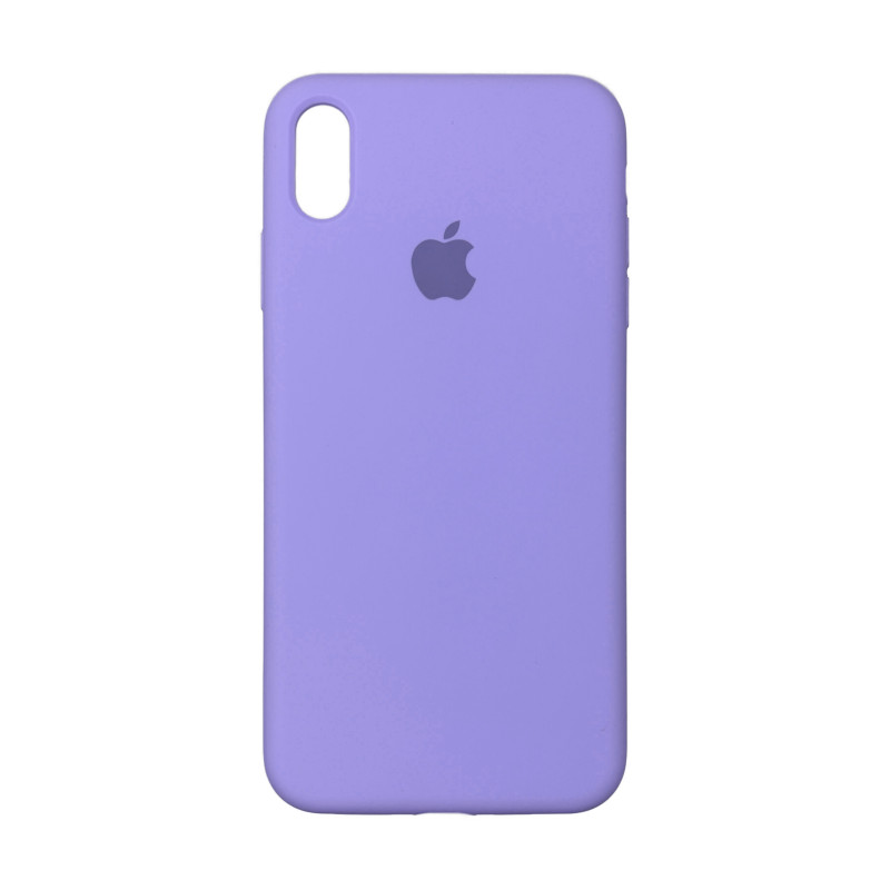 Чохол Silicone Case iPhone Xs Max Лаванда (Light Purple)