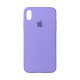 Чохол Silicone Case iPhone Xs Max Лаванда (Light Purple)