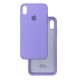 Чохол Silicone Case iPhone Xs Max Лаванда (Light Purple)
