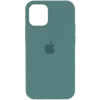 Чохол Silicone Case iPhone 12 Pro Max 6.7" зелений (pine green)