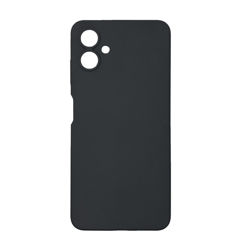 Чохол накладка Silicone Cover Soft Touch ЗК Samsung A06 Чорний