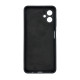 Чохол накладка Silicone Cover Soft Touch ЗК Samsung A06 Чорний