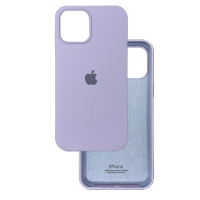 Чехол Silicone Case iPhone 12 Pro Max 6.7'' сиреневый (dasheen)