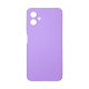 Чохол накладка Silicone Cover Soft Touch ЗК Samsung A06 Лаванда