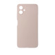 Чехол накладка Silicone Cover Soft Touch ЗК Samsung A06 Пудра