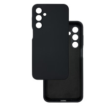 Чехол накладка Silicone Cover Soft Touch ЗК Samsung A16 Черный