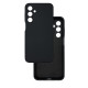 Чехол накладка Silicone Cover Soft Touch ЗК Samsung A16 Черный
