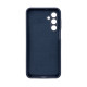 Чехол накладка Silicone Cover Soft Touch ЗК Samsung A16 Темно-синий