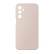 Чохол накладка Silicone Cover Soft Touch ЗК Samsung A16 Пудра