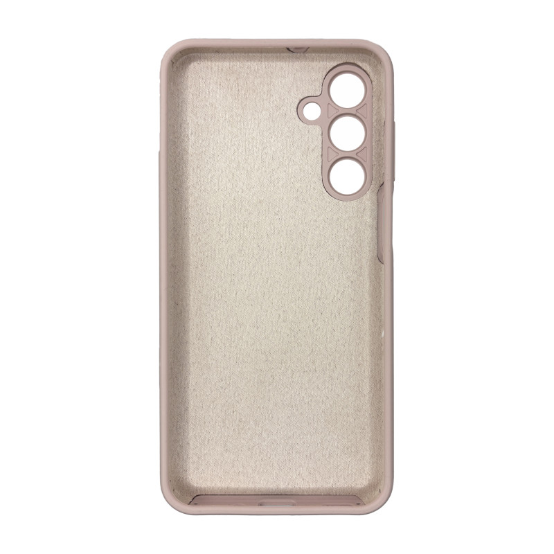 Чохол накладка Silicone Cover Soft Touch ЗК Samsung A16 Пудра