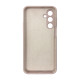 Чохол накладка Silicone Cover Soft Touch ЗК Samsung A16 Пудра