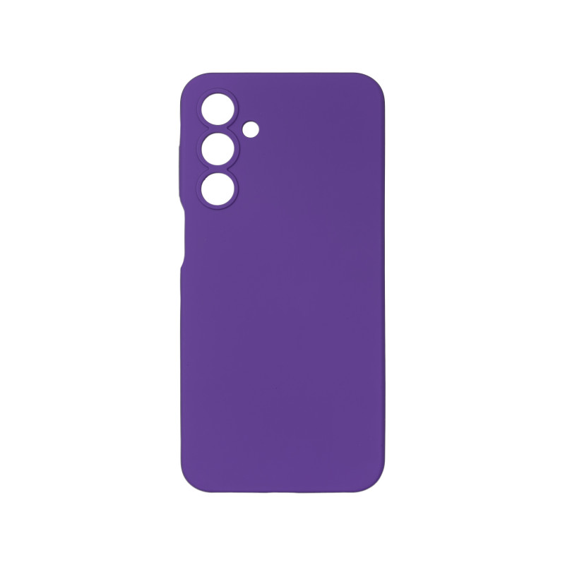 Чехол накладка Silicone Cover Soft Touch ЗК Samsung A16 Фиолетовый