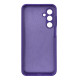 Чехол накладка Silicone Cover Soft Touch ЗК Samsung A16 Фиолетовый