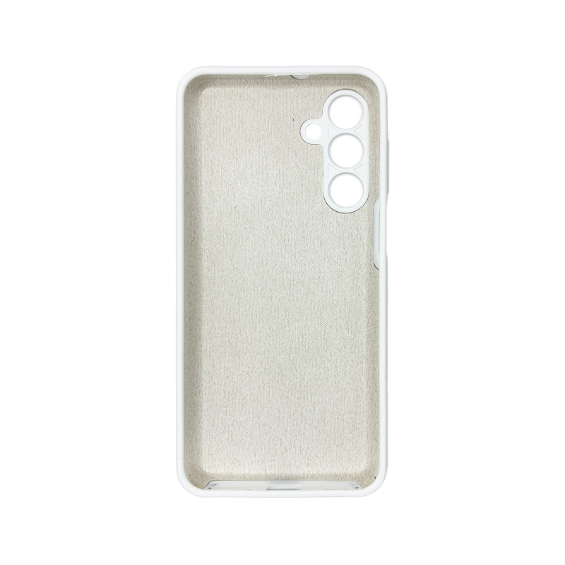 Чохол накладка Silicone Cover Soft Touch ЗК Samsung A16 Білий