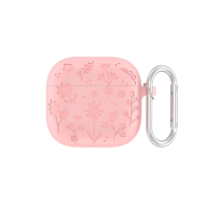 Чохол футляр Flower Case AirPods 4 Pink
